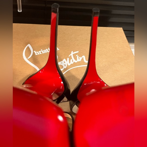 Christian Louboutin Mira Bella 120mm black platform heels, brand new - Picture 6 of 11